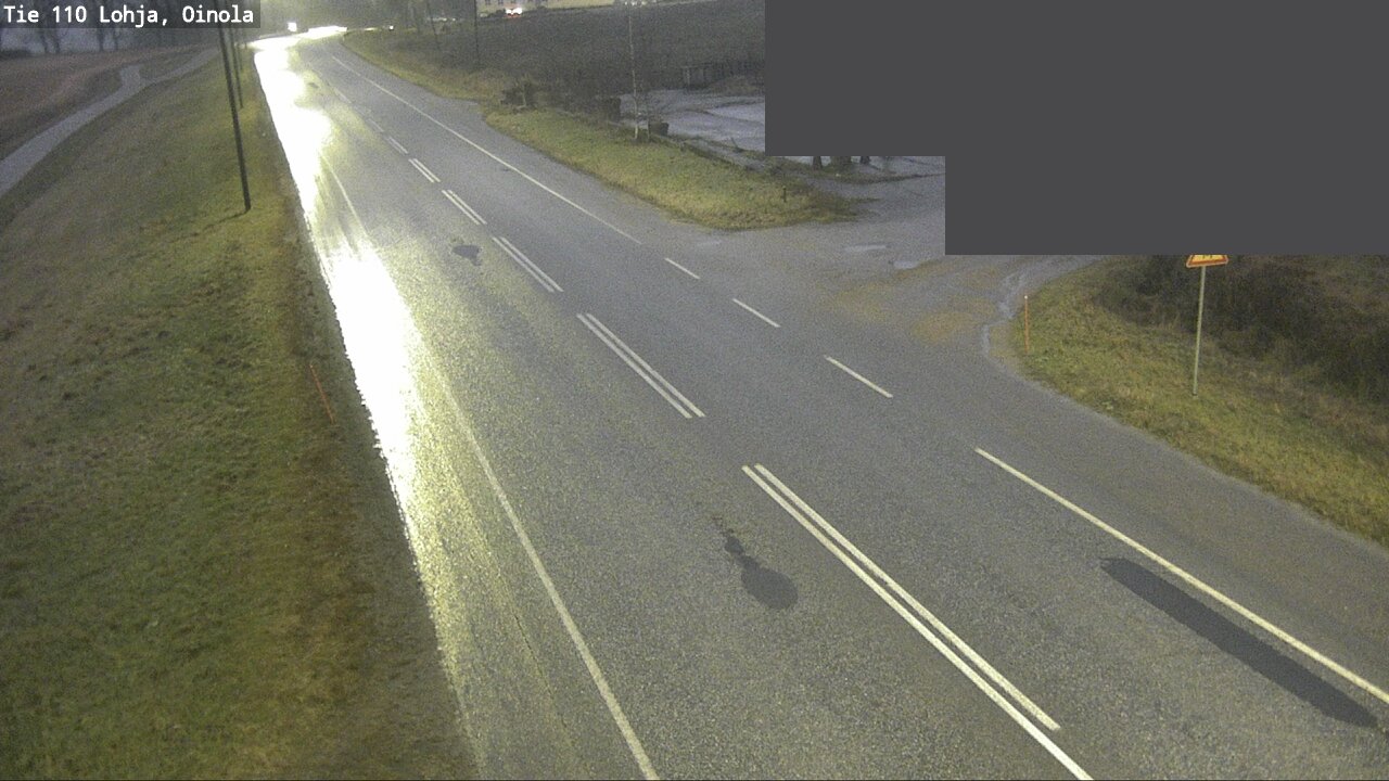 Weather Camera Image Road 110 Lohja, Oinola, Lohja, Uusimaa