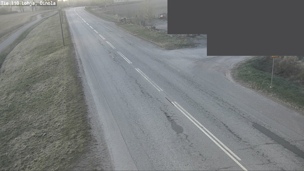 Weather Camera Image Road 110 Lohja, Oinola, Lohja, Uusimaa