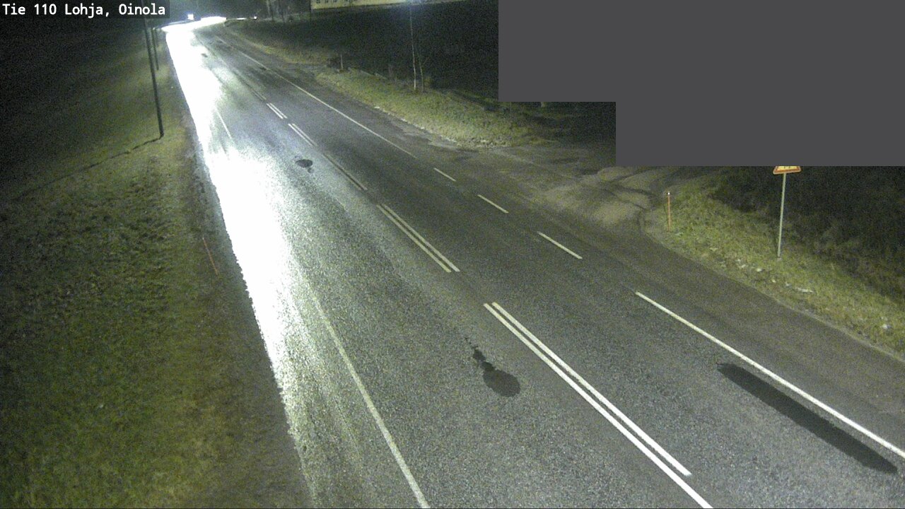 Weather Camera Image Road 110 Lohja, Oinola, Lohja, Uusimaa