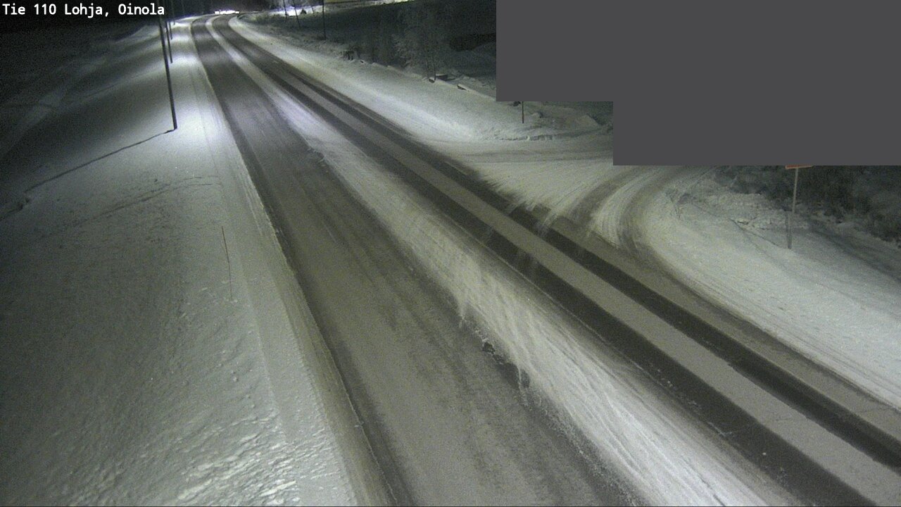 Weather Camera Image Road 110 Lohja, Oinola, Lohja, Uusimaa