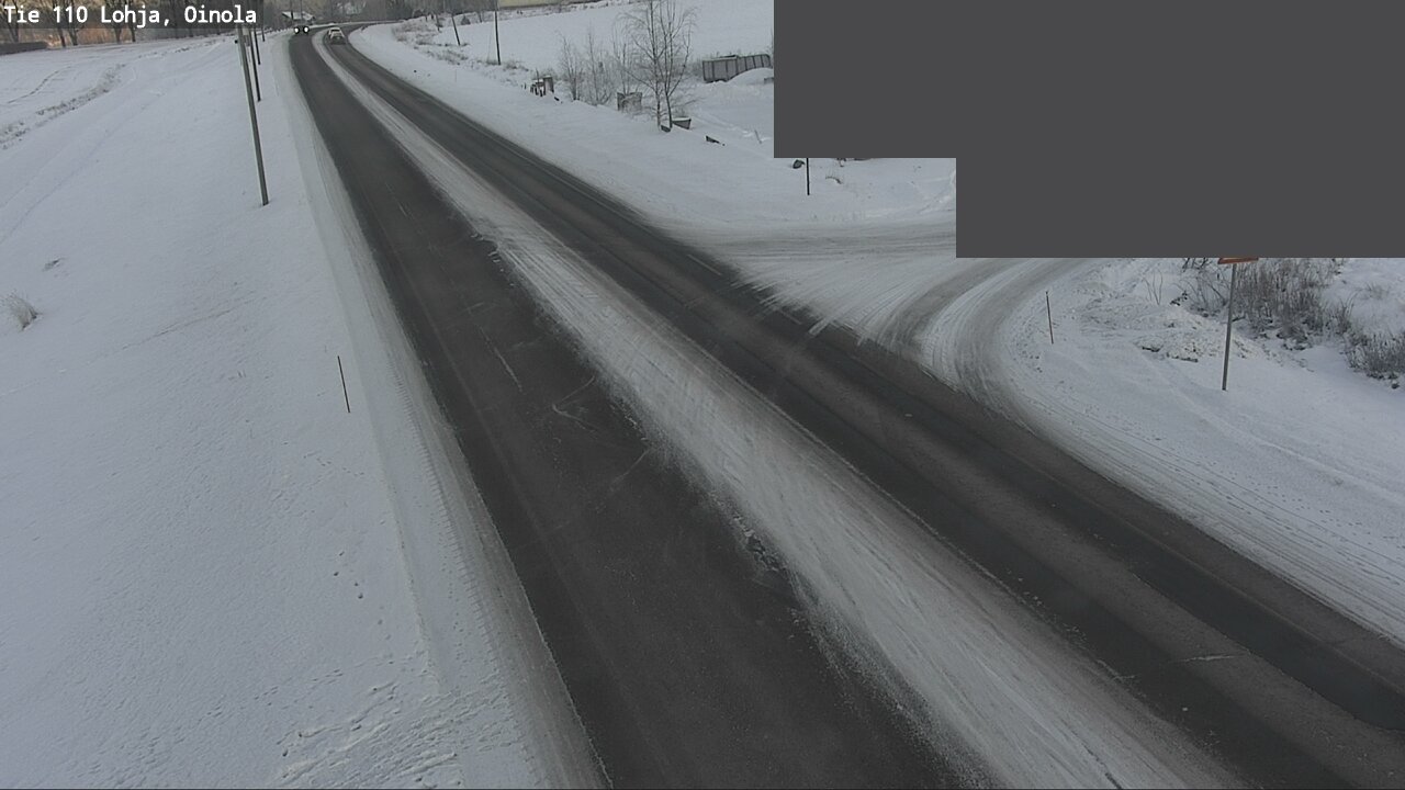 Weather Camera Image Road 110 Lohja, Oinola, Lohja, Uusimaa