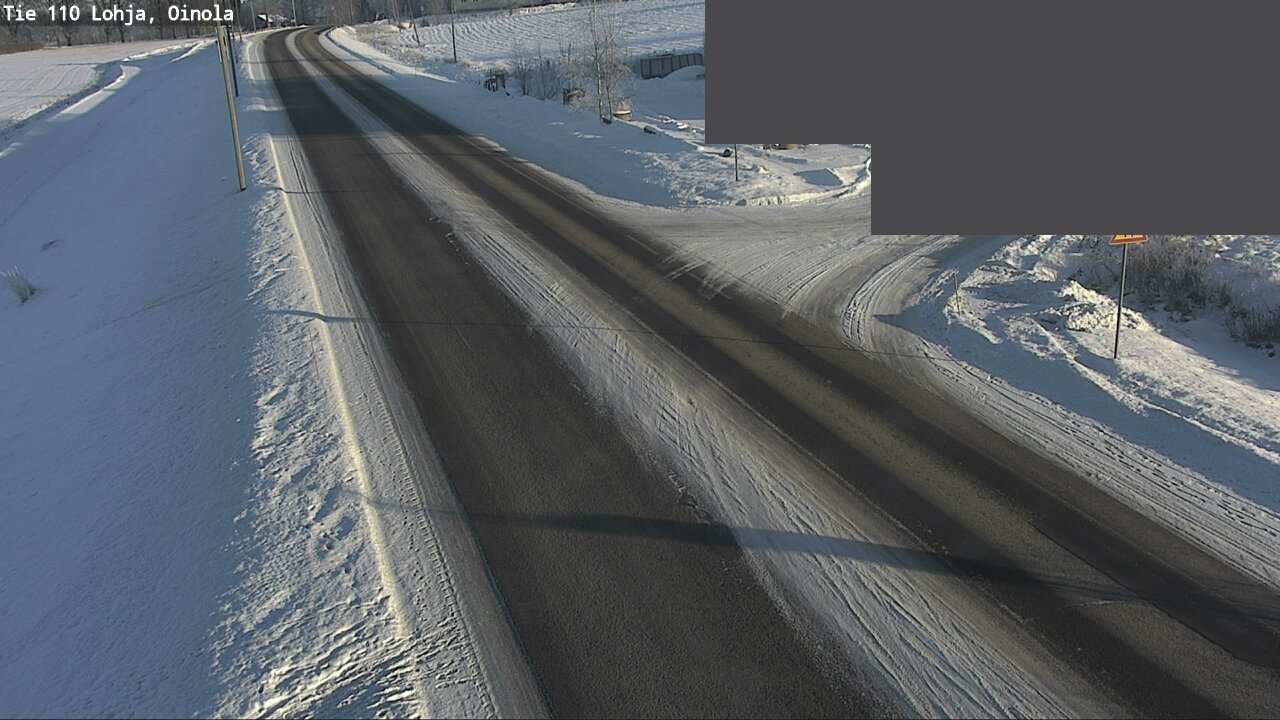 Weather Camera Image Road 110 Lohja, Oinola, Lohja, Uusimaa