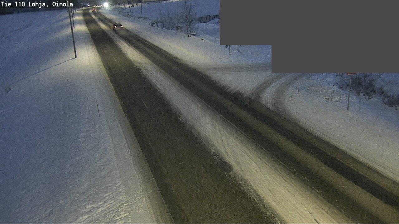 Weather Camera Image Road 110 Lohja, Oinola, Lohja, Uusimaa