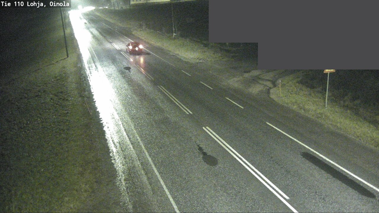 Weather Camera Image Road 110 Lohja, Oinola, Lohja, Uusimaa