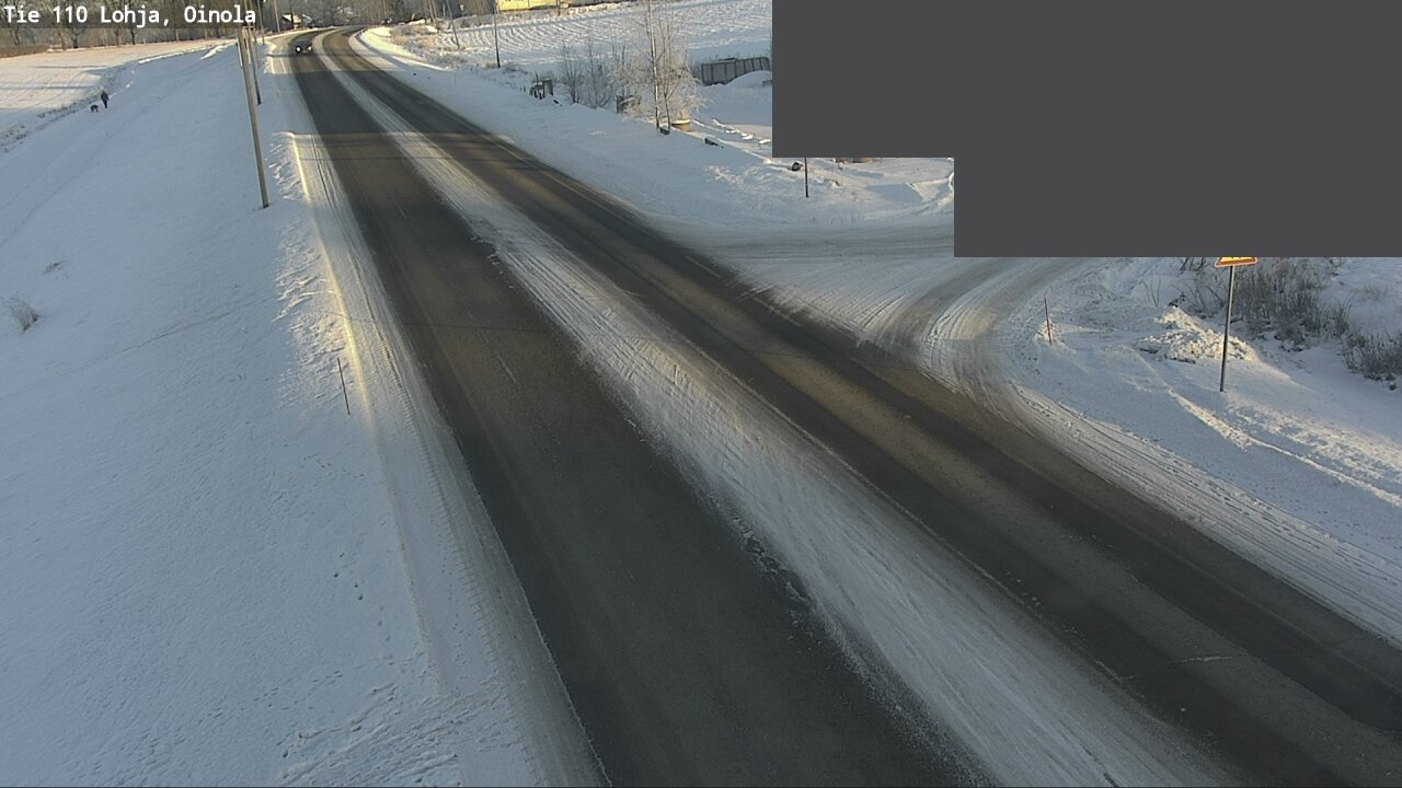 Weather Camera Image Road 110 Lohja, Oinola, Lohja, Uusimaa