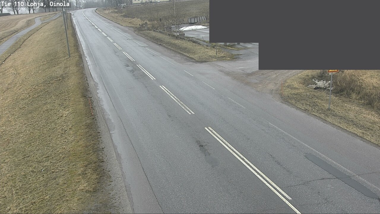 Weather Camera Image Road 110 Lohja, Oinola, Lohja, Uusimaa