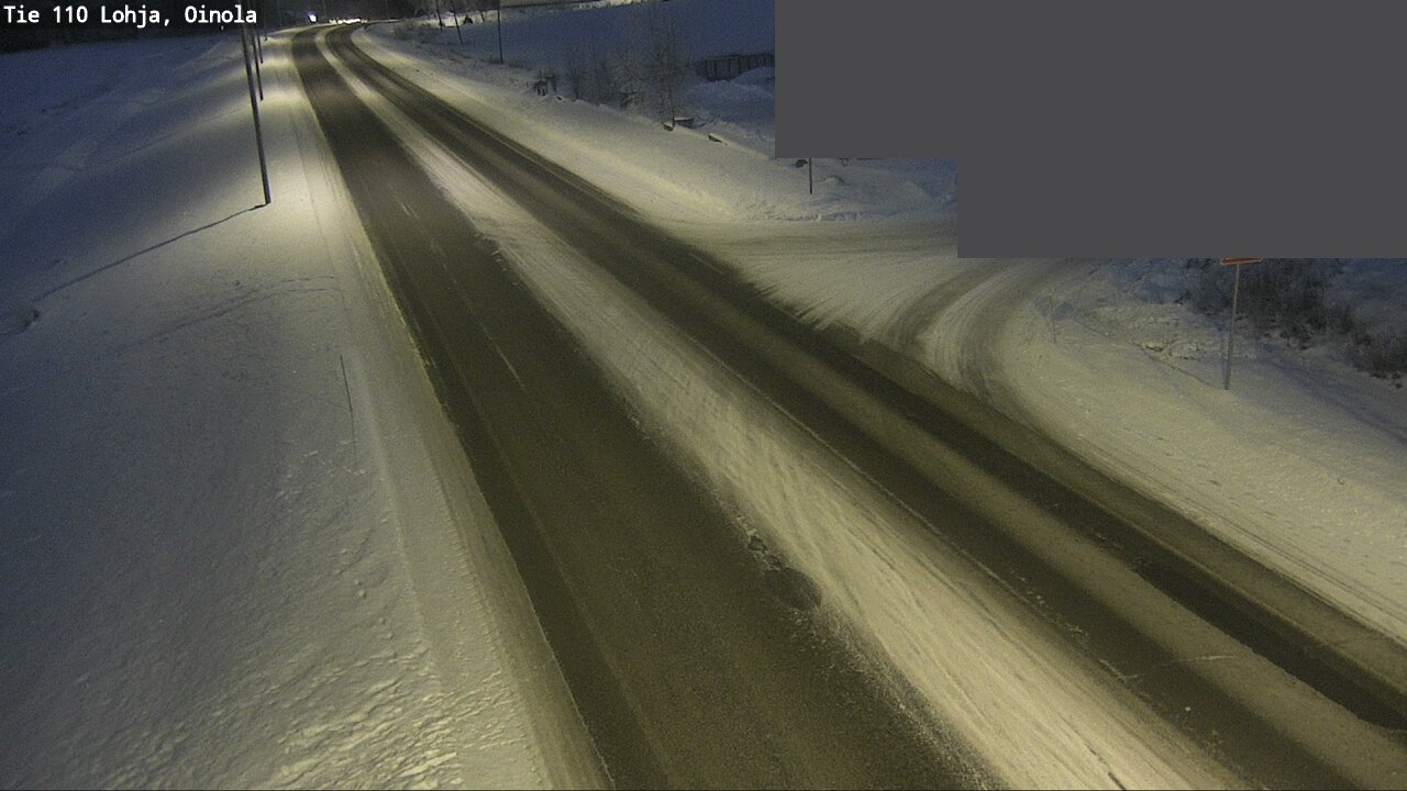 Weather Camera Image Road 110 Lohja, Oinola, Lohja, Uusimaa