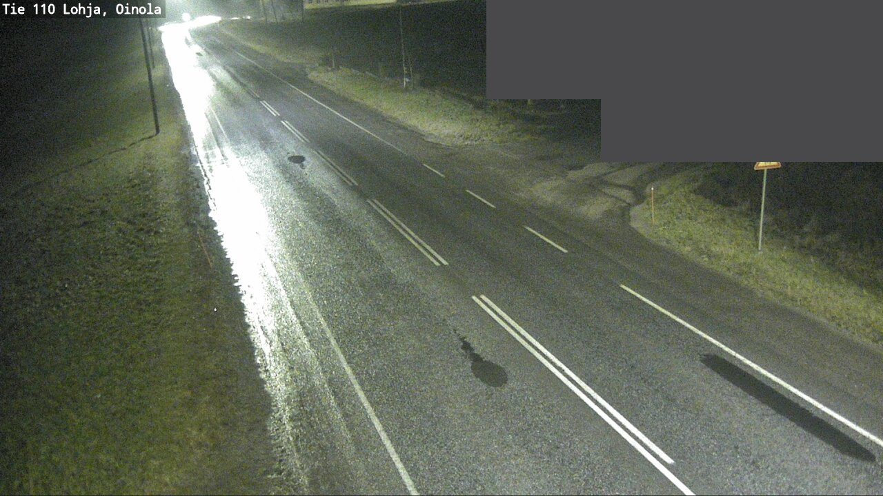 Weather Camera Image Road 110 Lohja, Oinola, Lohja, Uusimaa