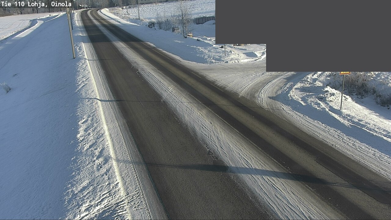 Weather Camera Image Road 110 Lohja, Oinola, Lohja, Uusimaa