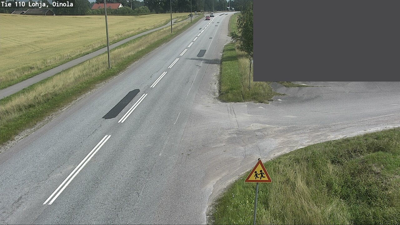 Kelikamerat Kuva Tie 110 Lohja, Oinola, Lohja, Uusimaa