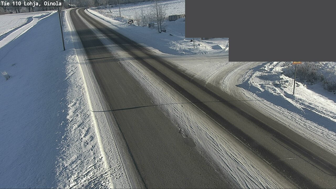 Weather Camera Image Road 110 Lohja, Oinola, Lohja, Uusimaa