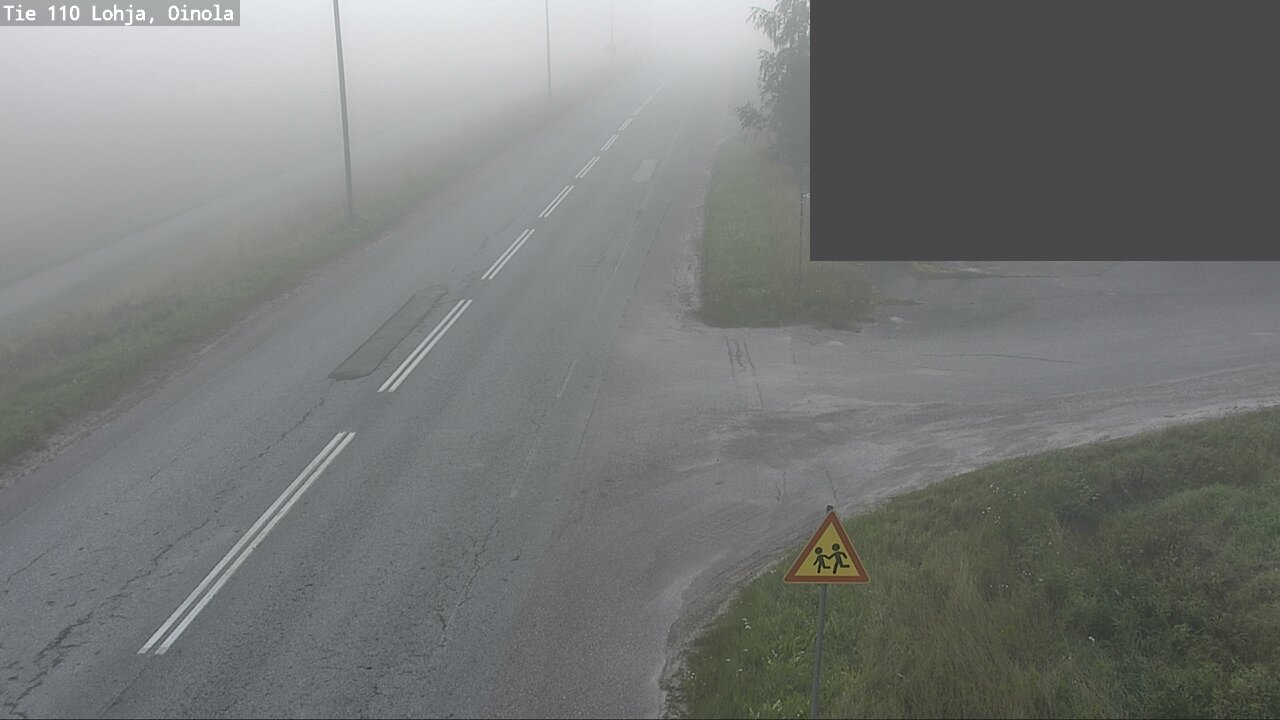 Weather Camera Image Road 110 Lohja, Oinola, Lohja, Uusimaa