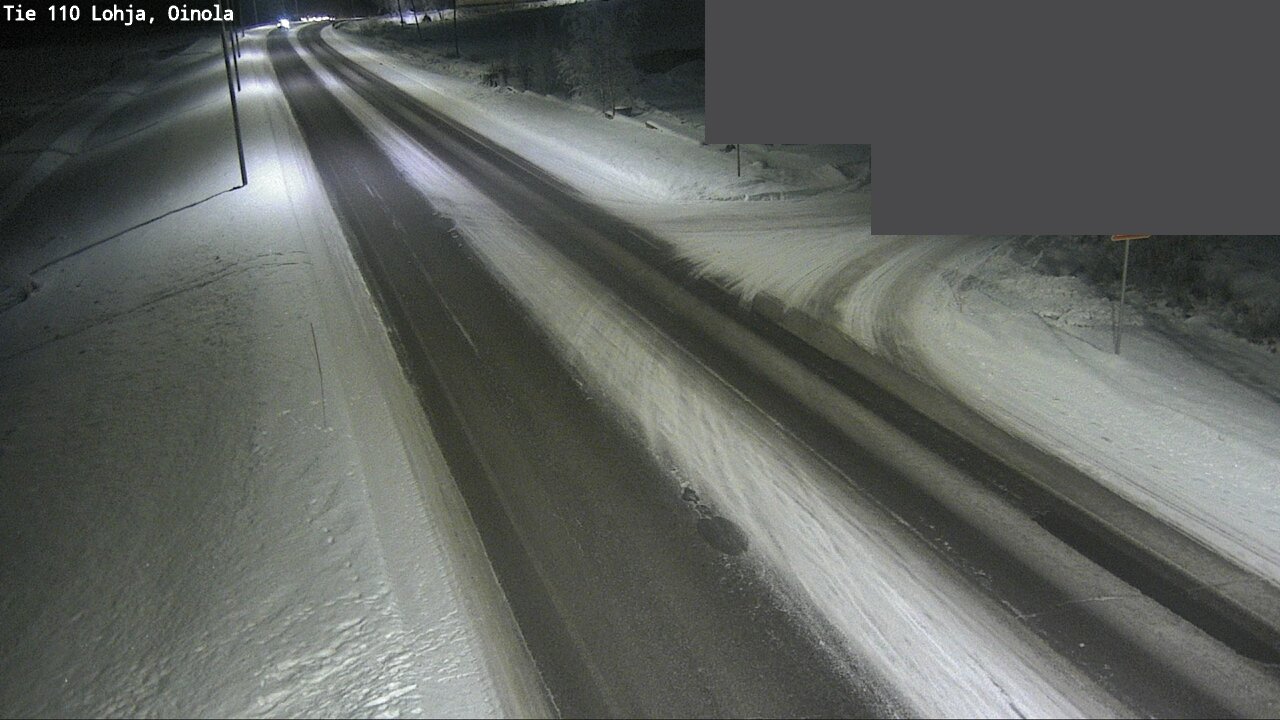Weather Camera Image Road 110 Lohja, Oinola, Lohja, Uusimaa