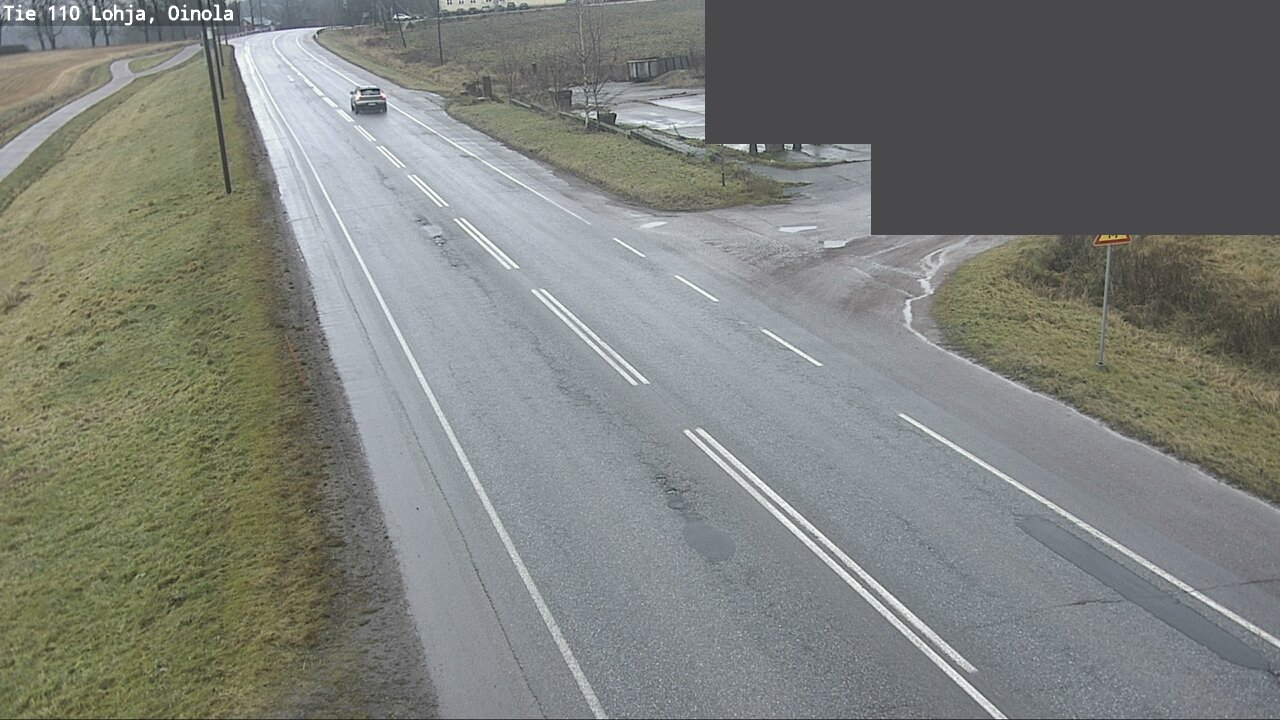 Weather Camera Image Road 110 Lohja, Oinola, Lohja, Uusimaa