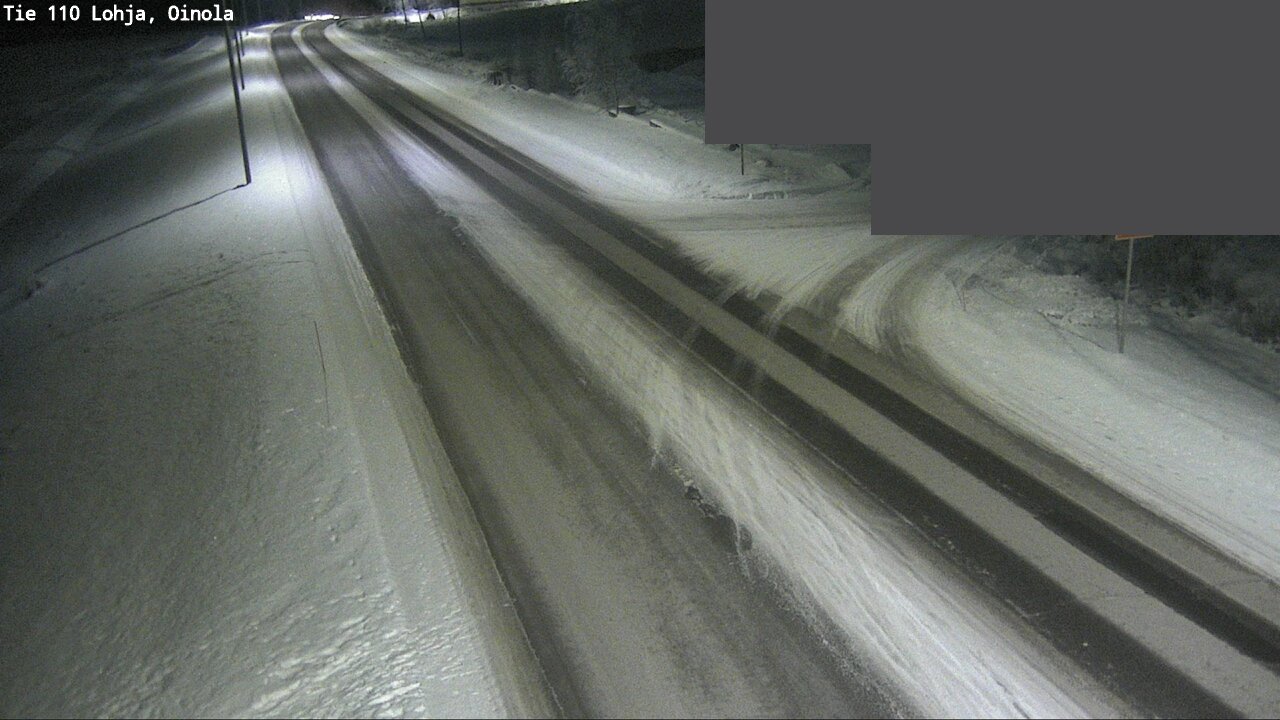 Weather Camera Image Road 110 Lohja, Oinola, Lohja, Uusimaa