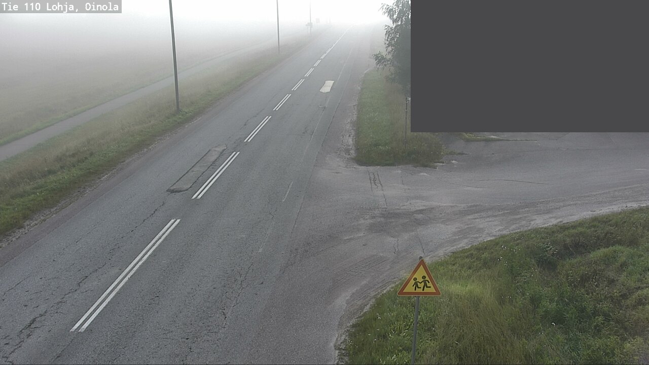 Weather Camera Image Road 110 Lohja, Oinola, Lohja, Uusimaa