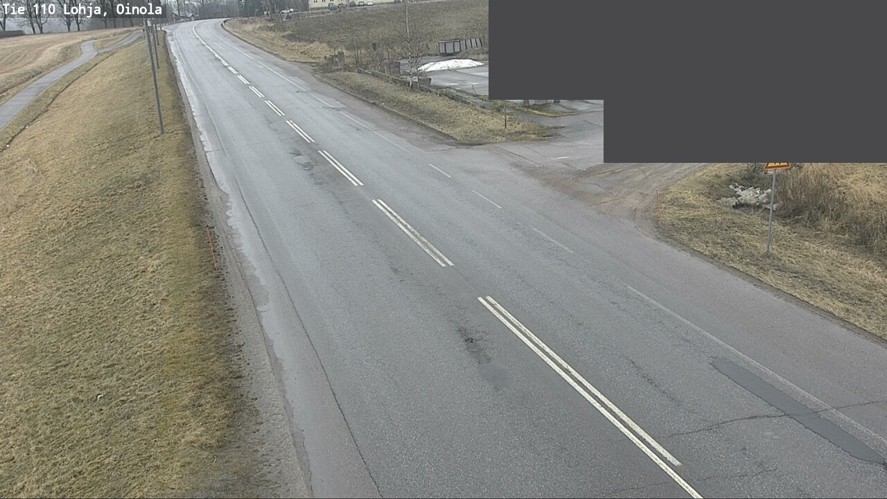 Weather Camera Image Road 110 Lohja, Oinola, Lohja, Uusimaa