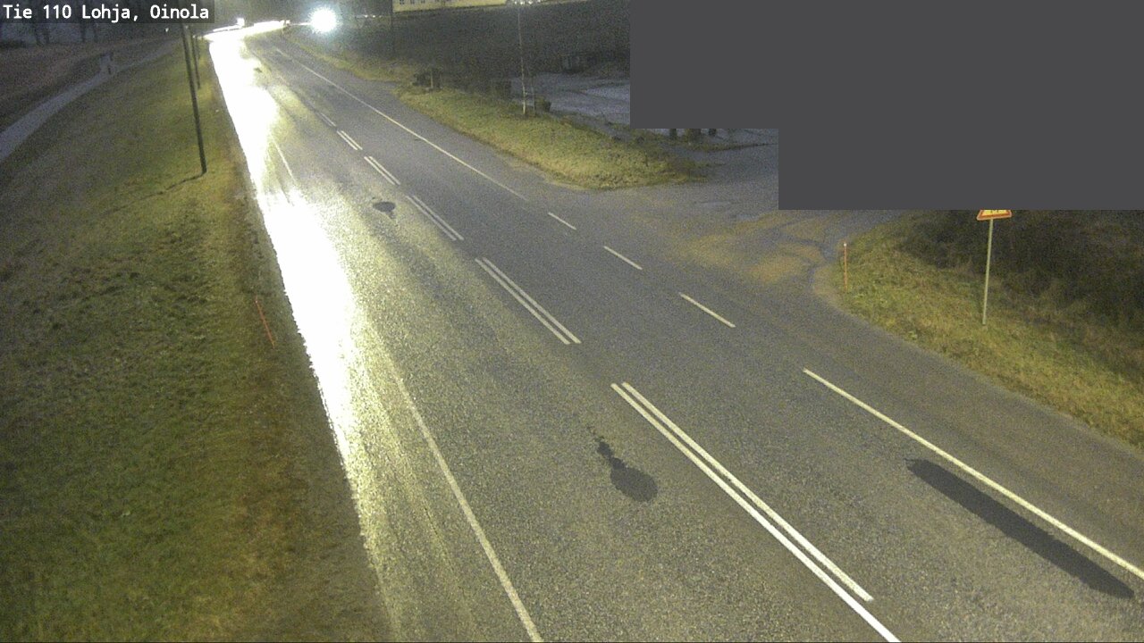 Weather Camera Image Road 110 Lohja, Oinola, Lohja, Uusimaa