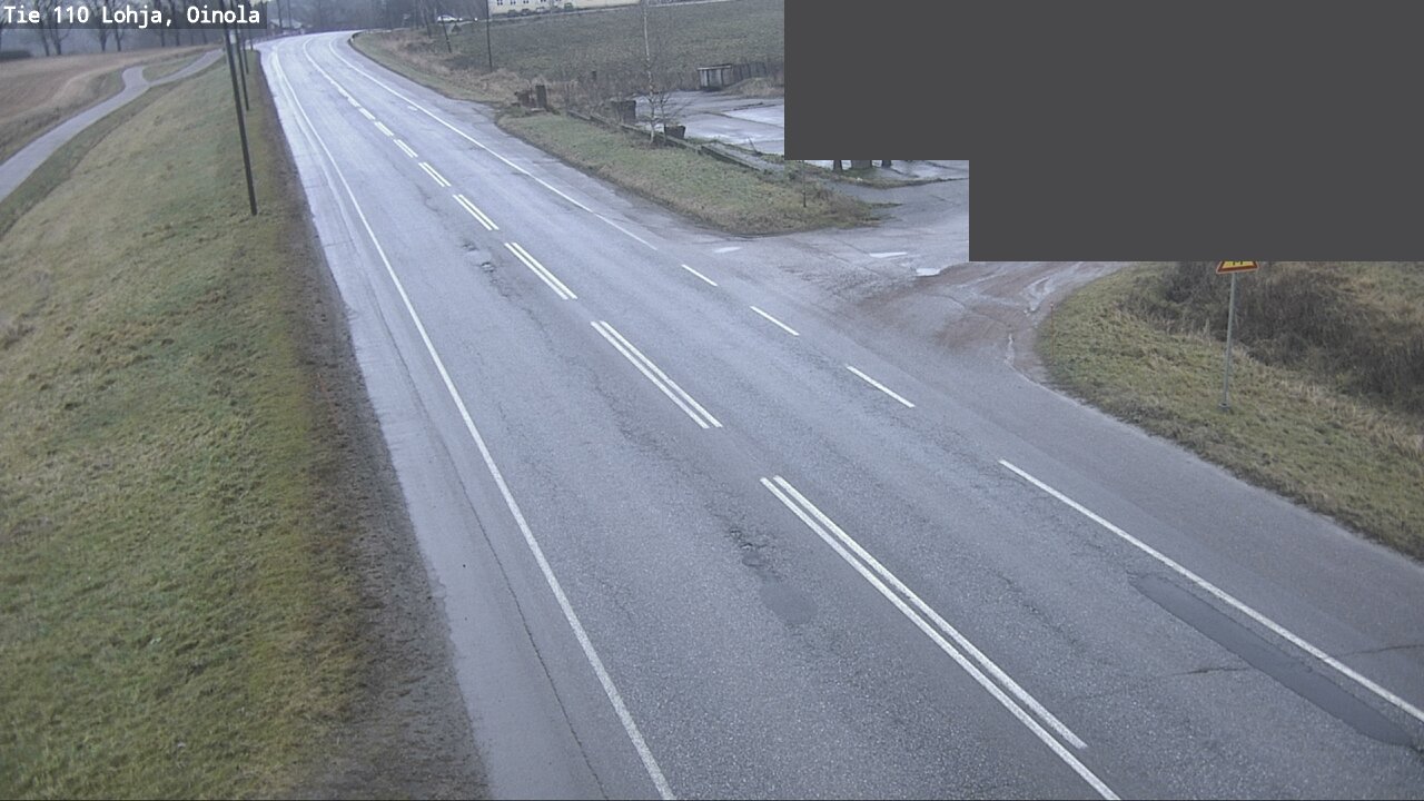 Weather Camera Image Road 110 Lohja, Oinola, Lohja, Uusimaa