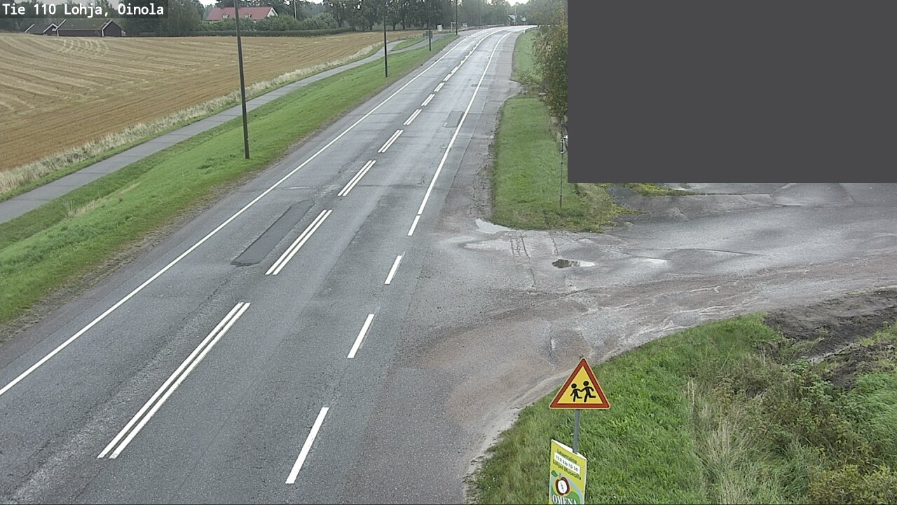Weather Camera Image Road 110 Lohja, Oinola, Lohja, Uusimaa