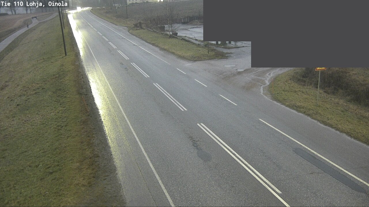 Weather Camera Image Road 110 Lohja, Oinola, Lohja, Uusimaa