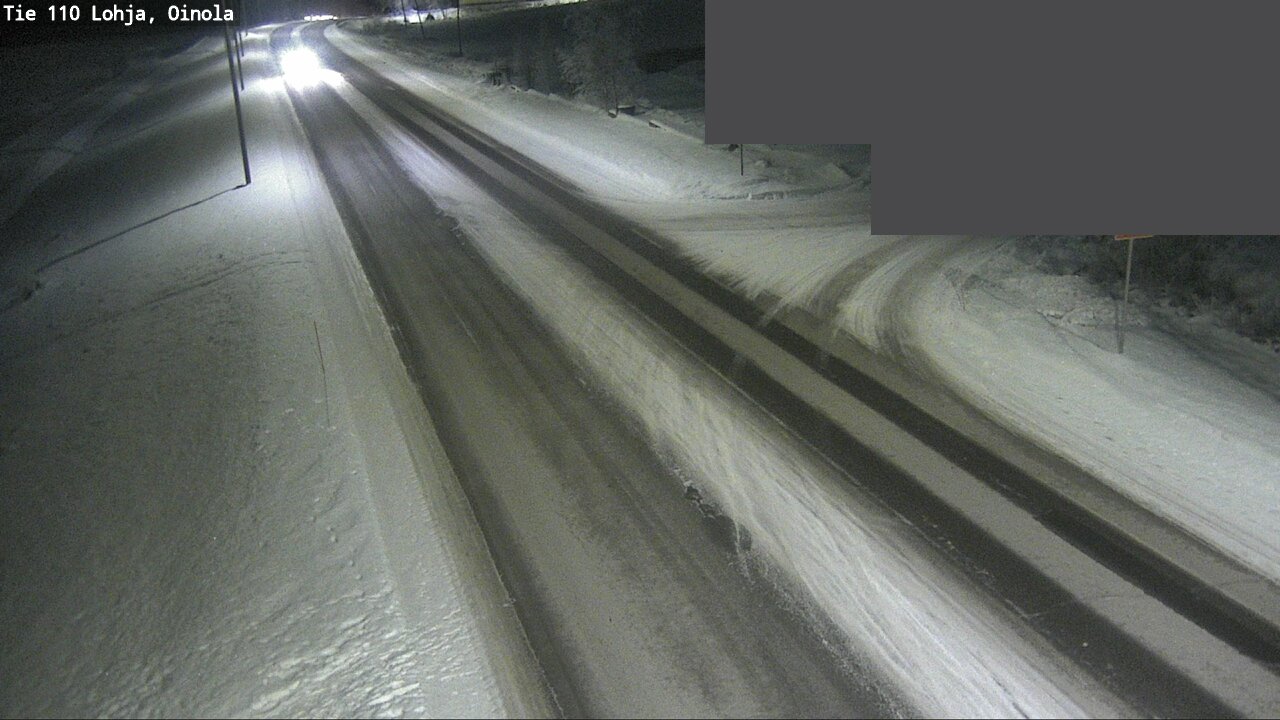 Weather Camera Image Road 110 Lohja, Oinola, Lohja, Uusimaa