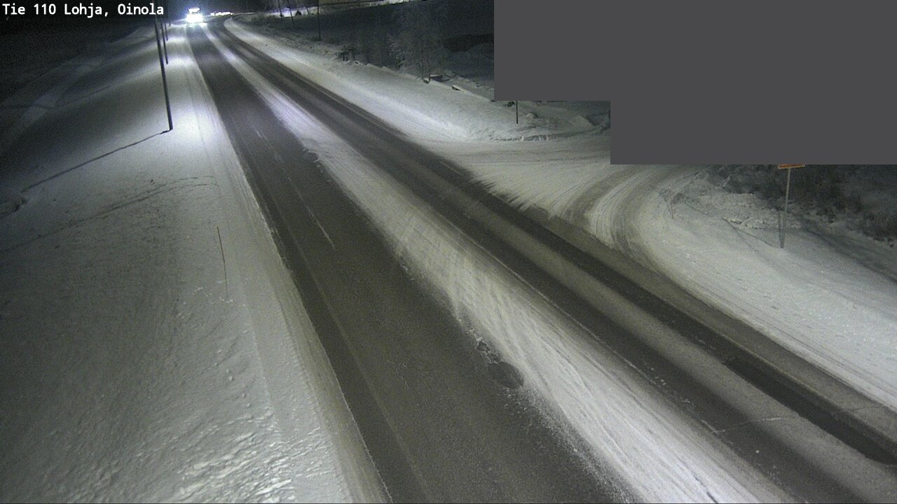 Weather Camera Image Road 110 Lohja, Oinola, Lohja, Uusimaa