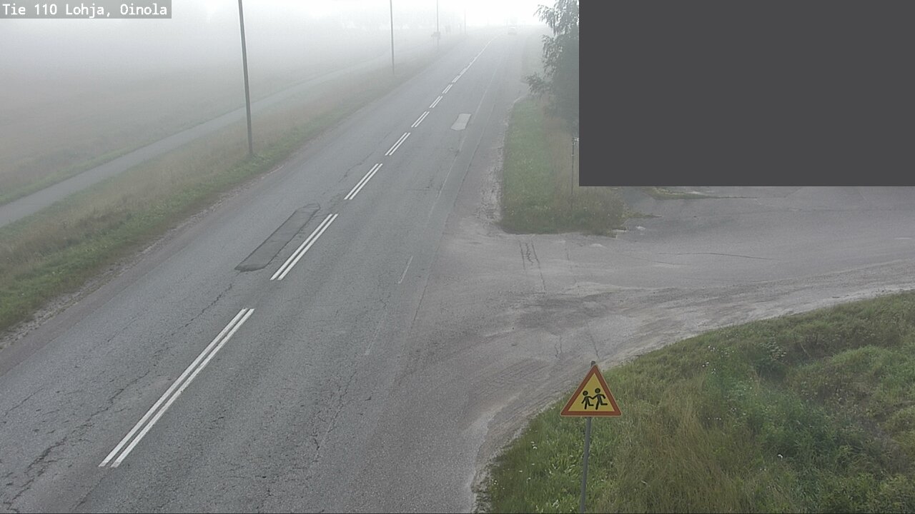 Weather Camera Image Road 110 Lohja, Oinola, Lohja, Uusimaa