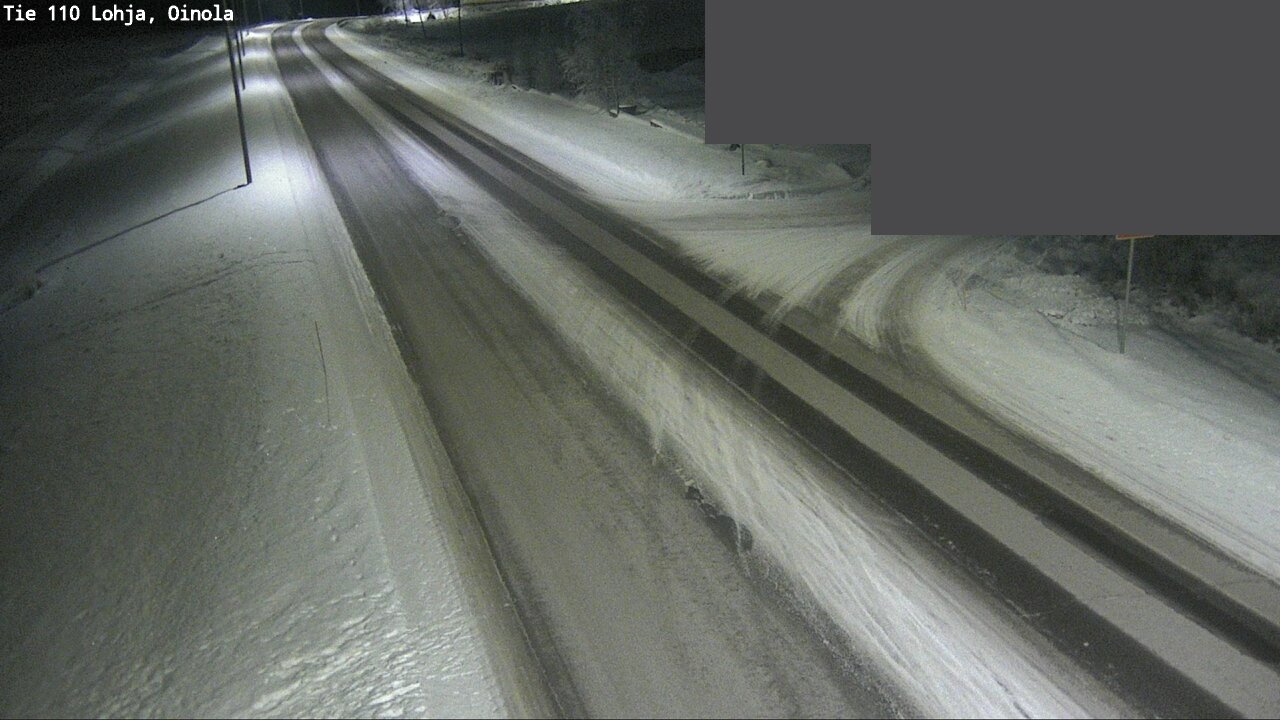 Weather Camera Image Road 110 Lohja, Oinola, Lohja, Uusimaa