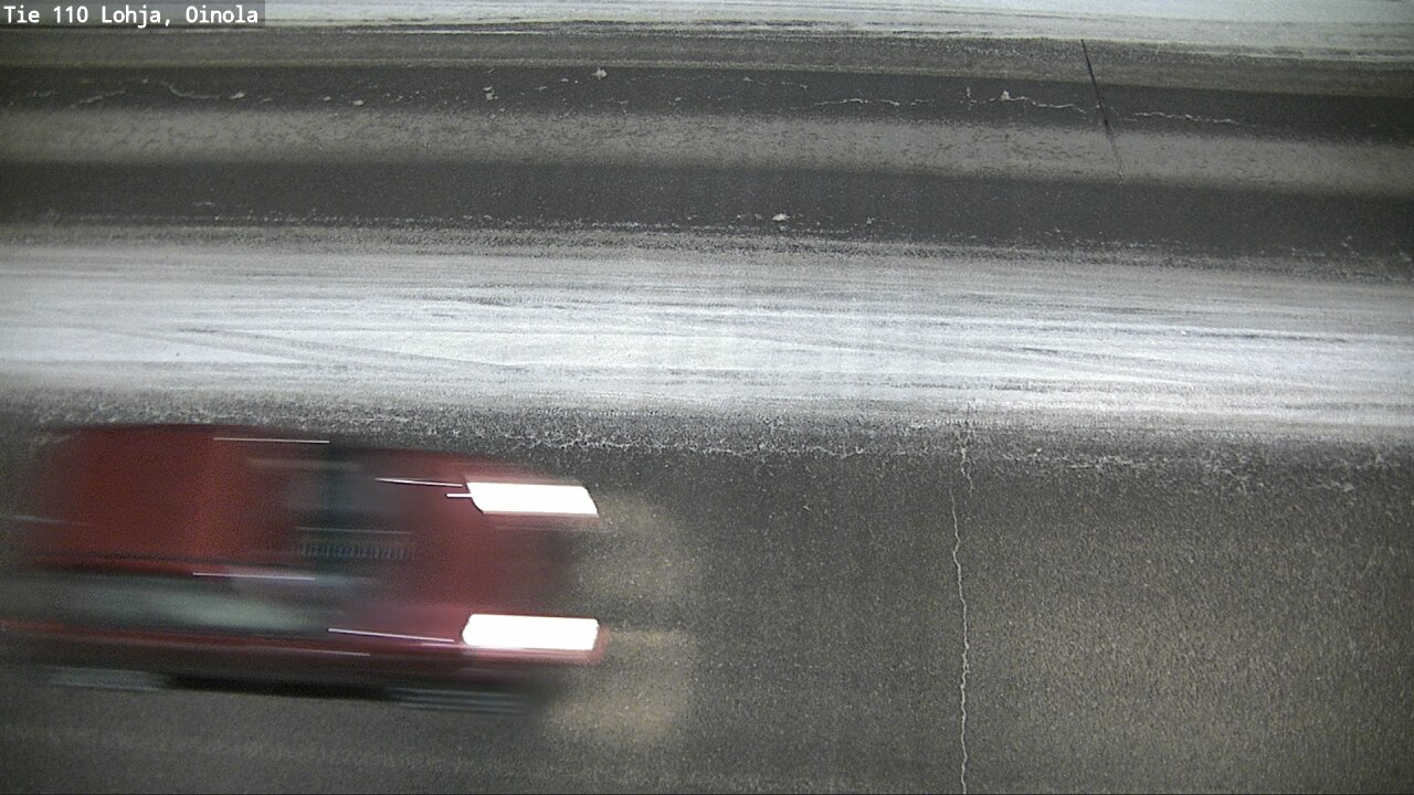 Weather Camera Image Road 110 Lohja, Oinola, Lohja, Uusimaa