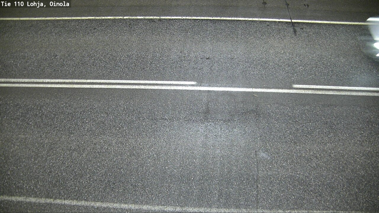 Weather Camera Image Väg 110 Lojo, Oinola, Lohja, Uusimaa