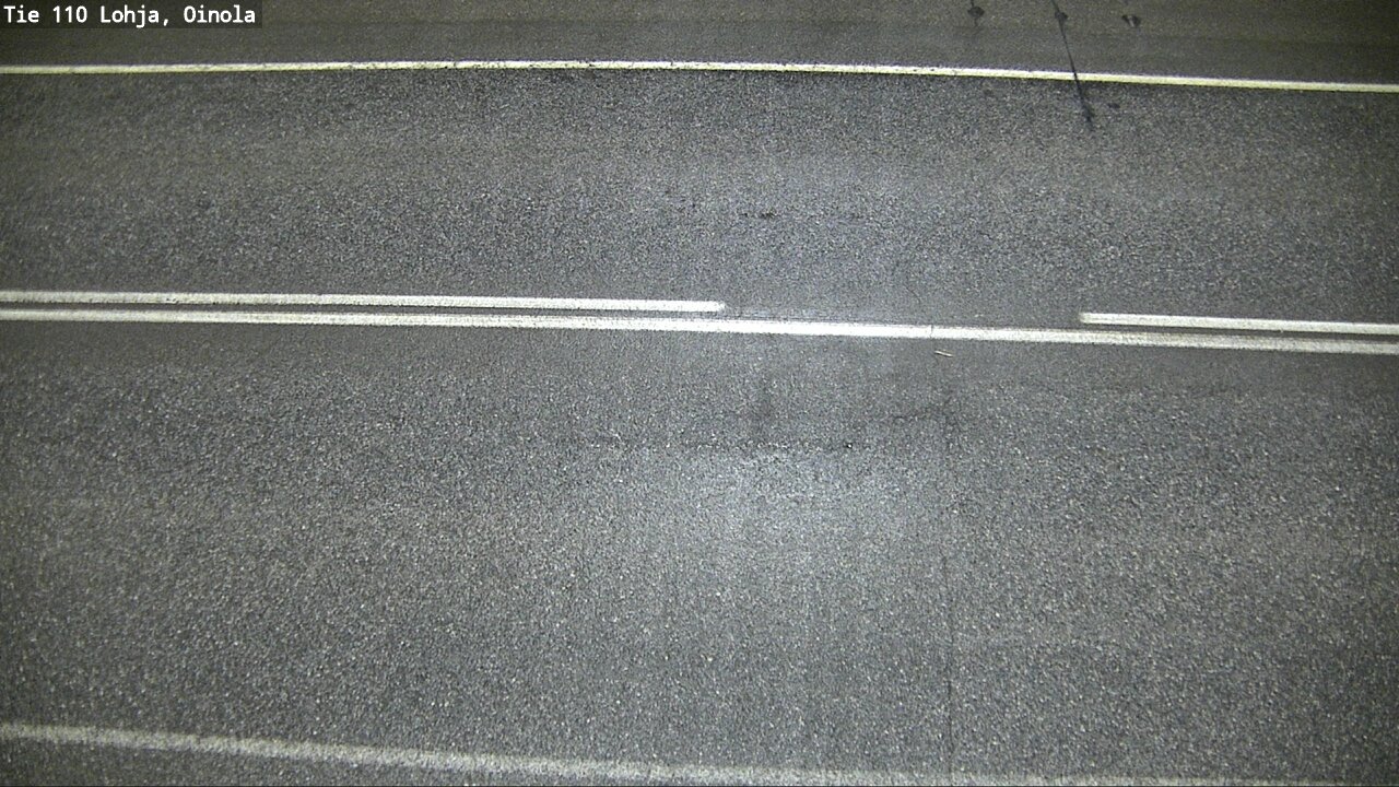 Weather Camera Image Väg 110 Lojo, Oinola, Lohja, Uusimaa