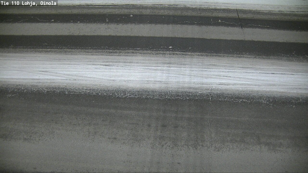 Weather Camera Image Road 110 Lohja, Oinola, Lohja, Uusimaa