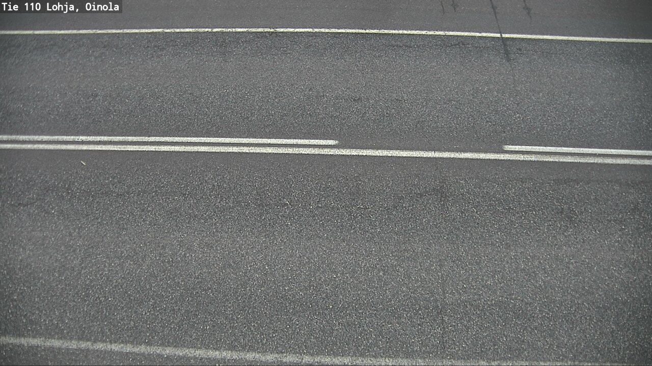 Weather Camera Image Väg 110 Lojo, Oinola, Lohja, Uusimaa