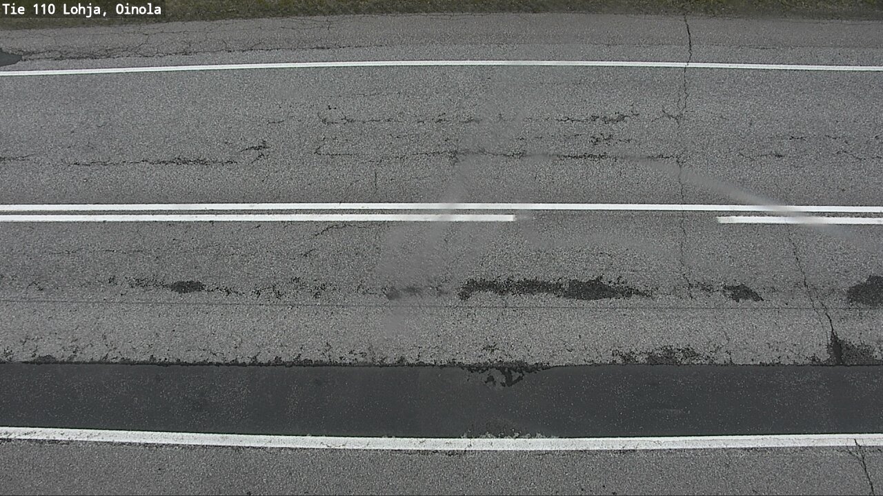 Weather Camera Image Väg 110 Lojo, Oinola, Lohja, Uusimaa