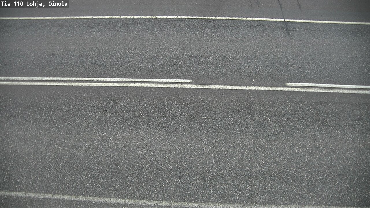 Weather Camera Image Väg 110 Lojo, Oinola, Lohja, Uusimaa