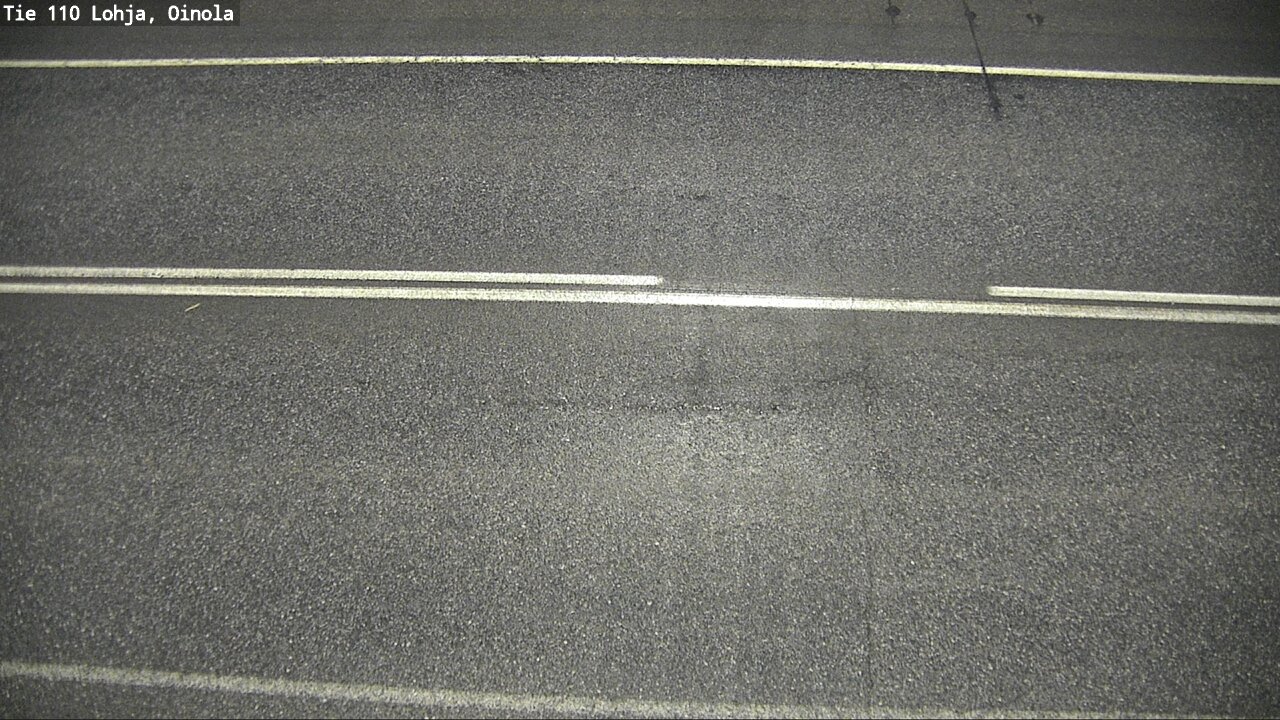 Weather Camera Image Väg 110 Lojo, Oinola, Lohja, Uusimaa