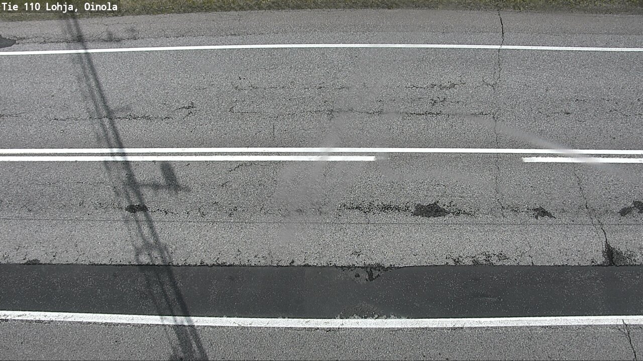 Weather Camera Image Väg 110 Lojo, Oinola, Lohja, Uusimaa