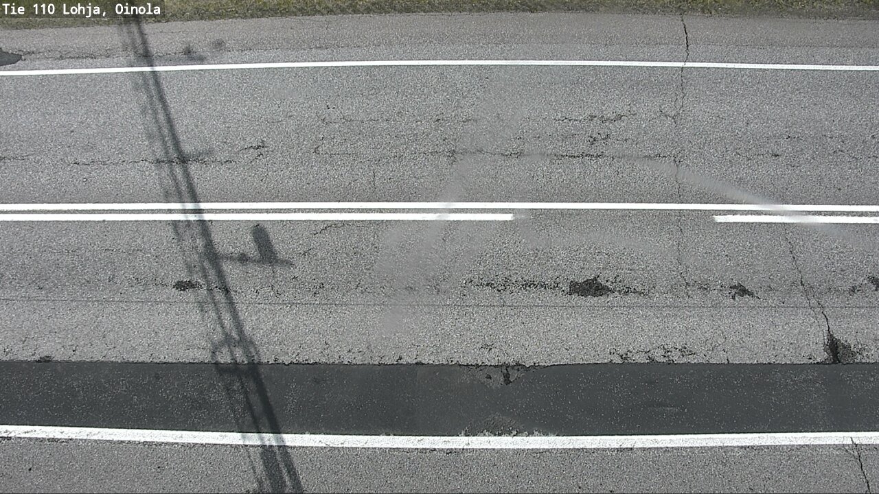 Weather Camera Image Väg 110 Lojo, Oinola, Lohja, Uusimaa