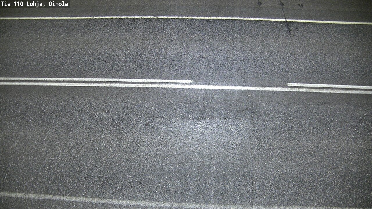 Weather Camera Image Väg 110 Lojo, Oinola, Lohja, Uusimaa