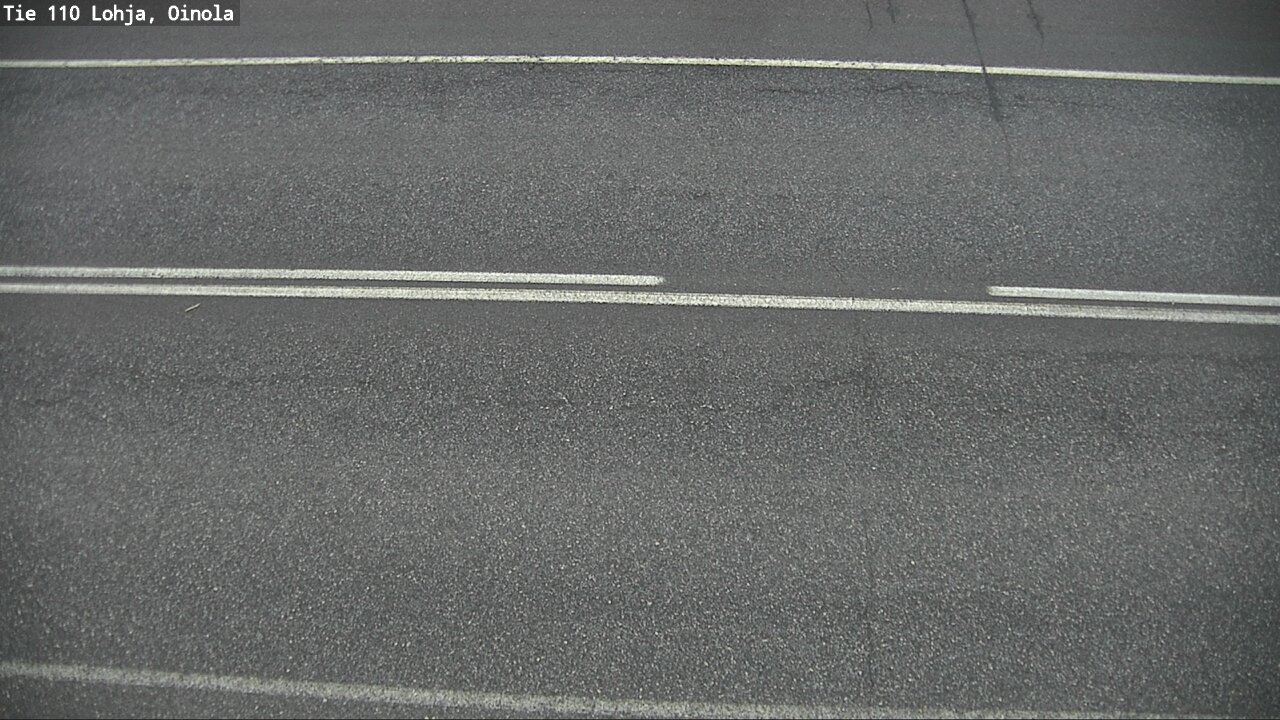 Weather Camera Image Väg 110 Lojo, Oinola, Lohja, Uusimaa