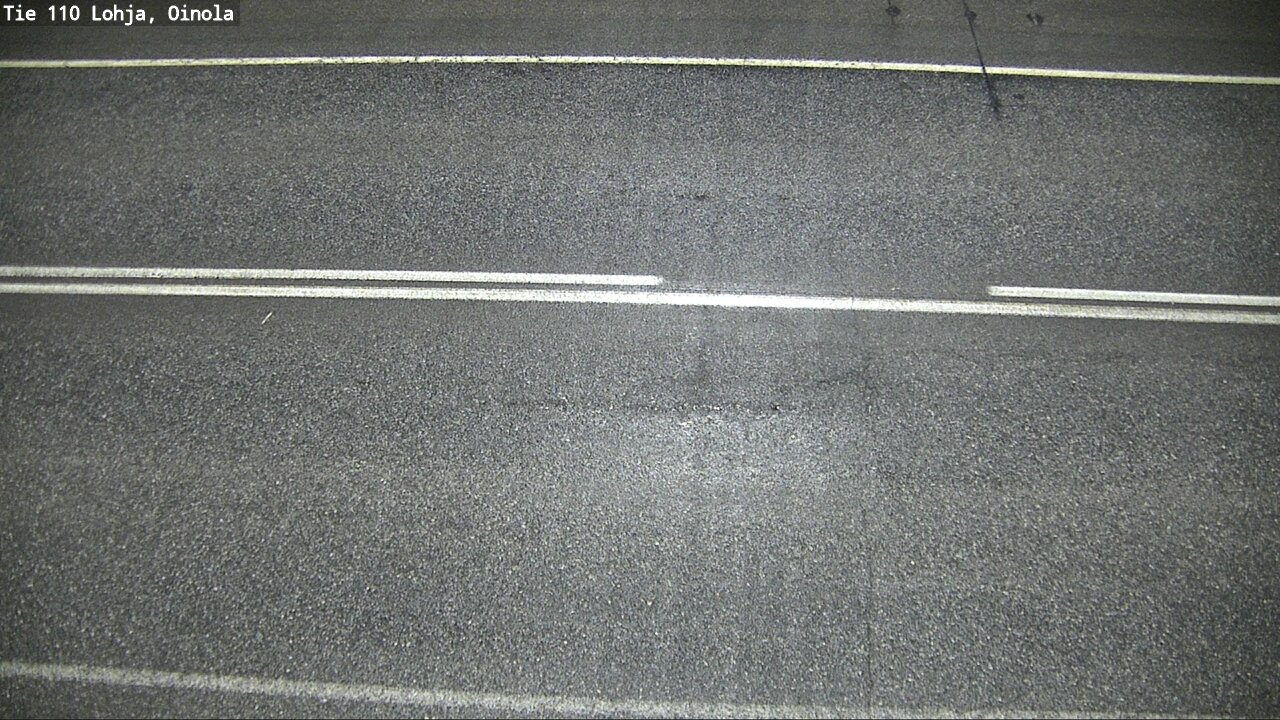 Weather Camera Image Väg 110 Lojo, Oinola, Lohja, Uusimaa