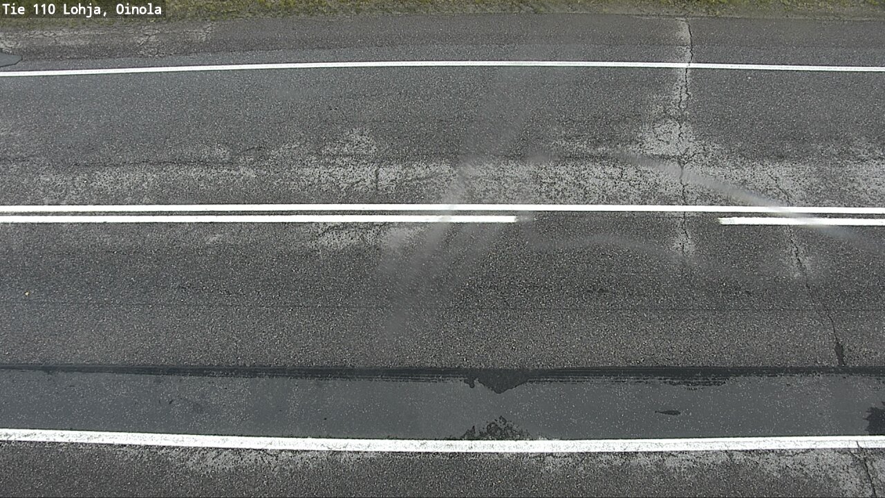 Weather Camera Image Väg 110 Lojo, Oinola, Lohja, Uusimaa