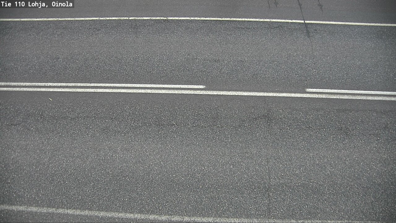 Weather Camera Image Väg 110 Lojo, Oinola, Lohja, Uusimaa