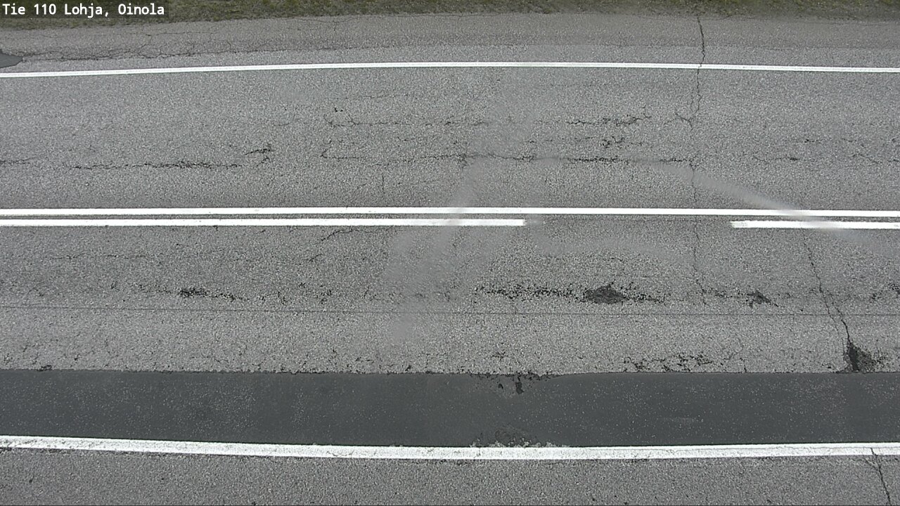 Weather Camera Image Väg 110 Lojo, Oinola, Lohja, Uusimaa
