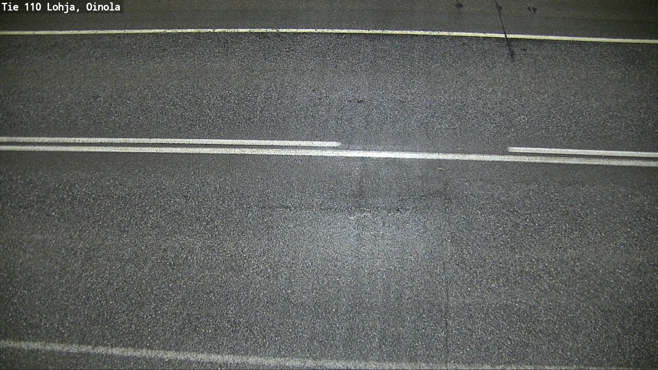 Weather Camera Image Väg 110 Lojo, Oinola, Lohja, Uusimaa