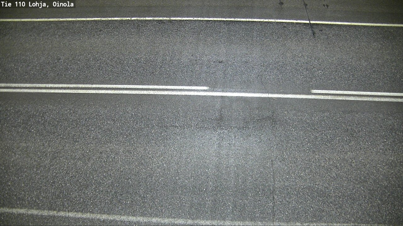 Weather Camera Image Väg 110 Lojo, Oinola, Lohja, Uusimaa