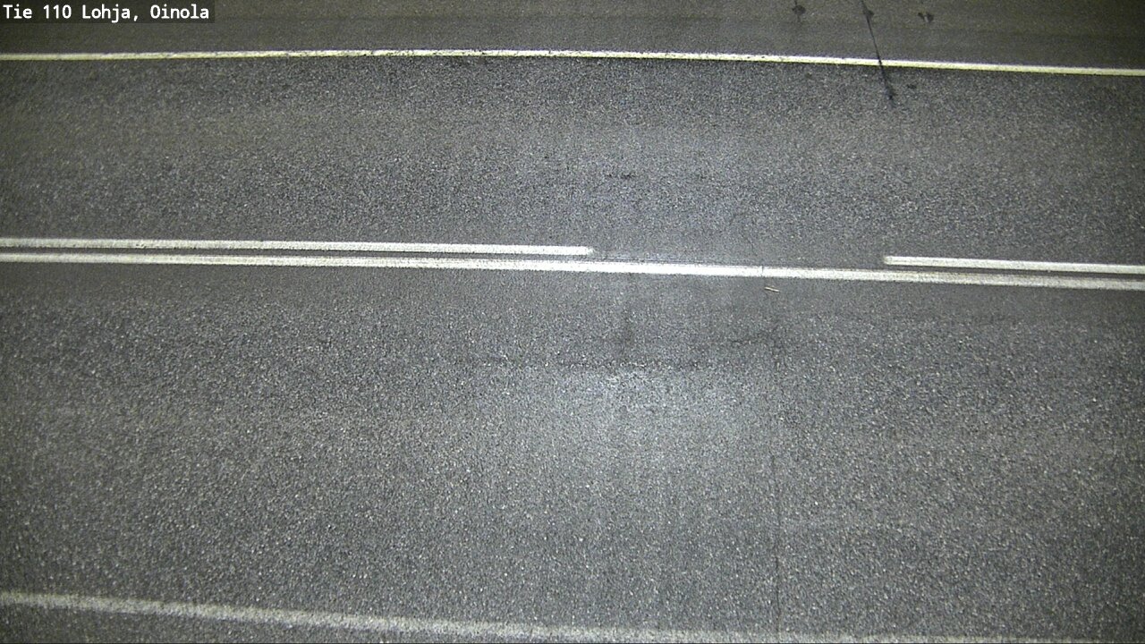 Weather Camera Image Väg 110 Lojo, Oinola, Lohja, Uusimaa