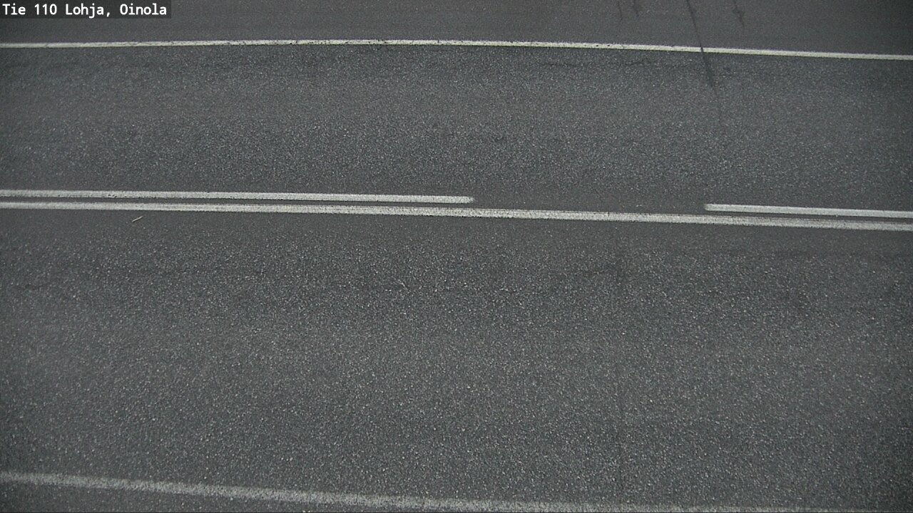 Weather Camera Image Väg 110 Lojo, Oinola, Lohja, Uusimaa