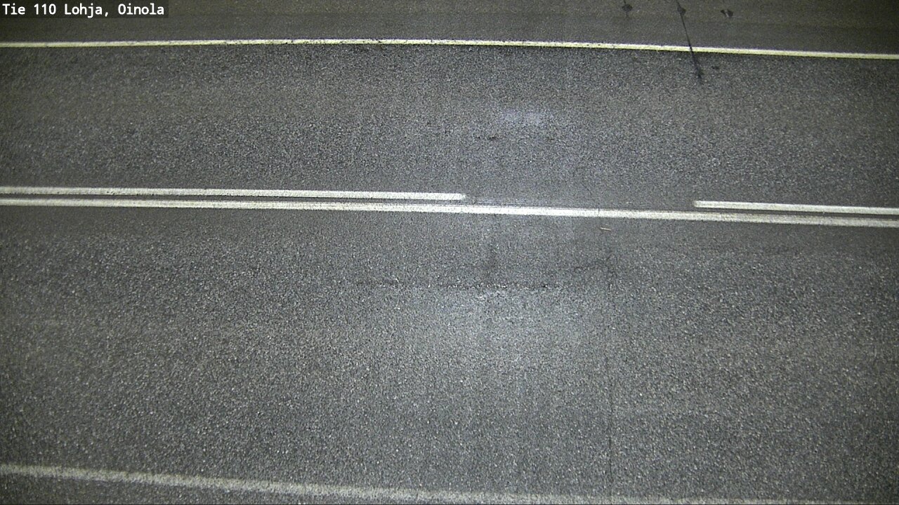 Weather Camera Image Väg 110 Lojo, Oinola, Lohja, Uusimaa